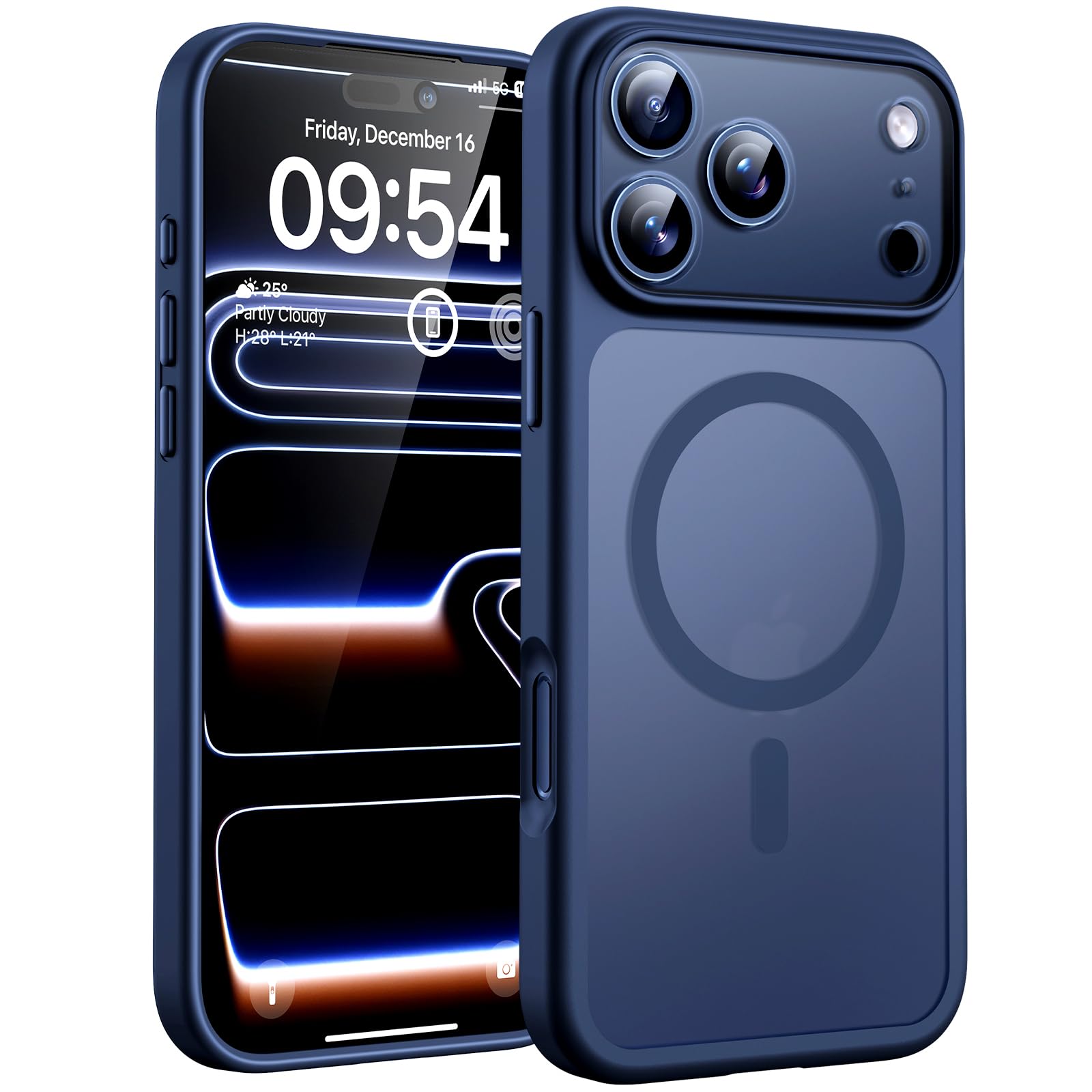 iPhone 17 Pro Case, MagSafe, Blue